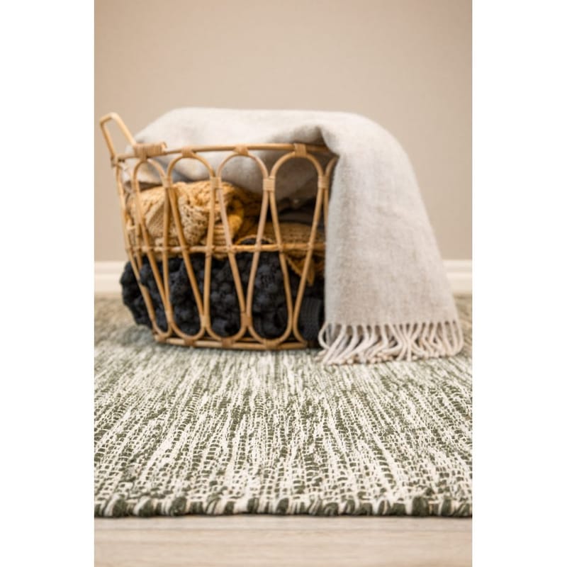 Ullmatta Torsby - 200x300 cm, Olivgrön - Textil & mattor - Mattor - Modern matta - Ullmatta