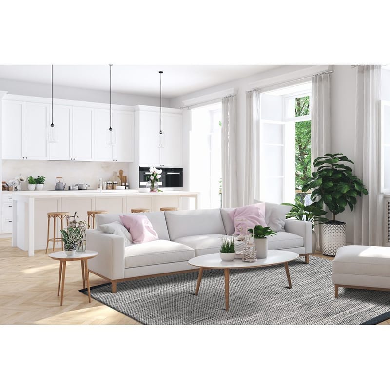 Ullmatta Torsby - 240x340 cm, Grafit - Textil & mattor - Mattor - Modern matta - Ullmatta