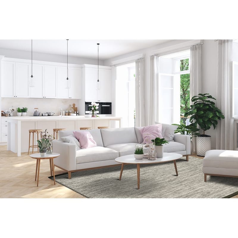 Ullmatta Torsby - 240x340 cm, Olivgrön - Textil & mattor - Mattor - Modern matta - Ullmatta