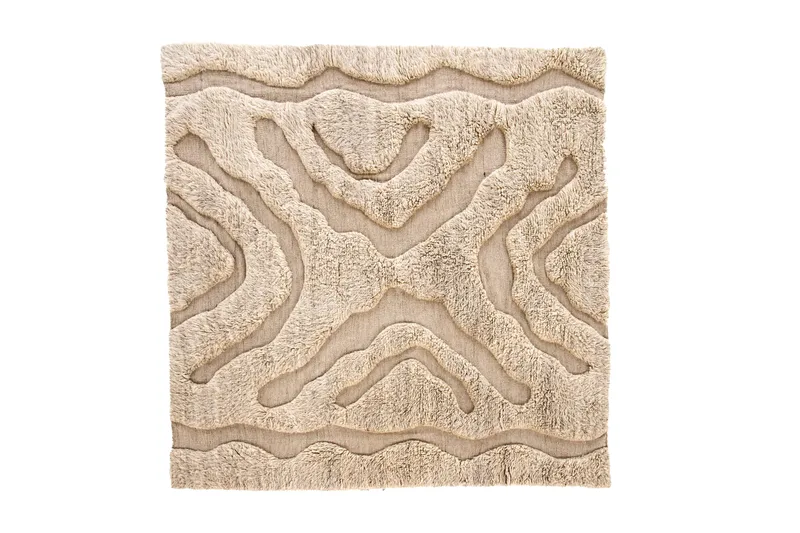 Trondheim x Josefin Lustig Ullmatta 402x400 cm Beige - Vind - Textil & mattor - Mattor - Modern matta - Ullmatta
