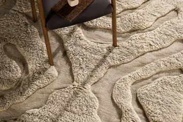 Trondheim x Josefin Lustig Ullmatta 402x400 cm Beige - Vind - Textil & mattor - Mattor - Modern matta - Ullmatta