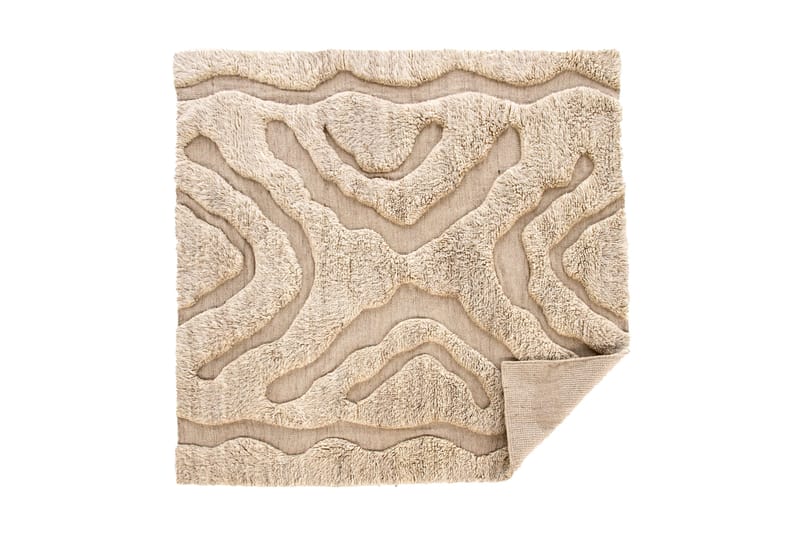 Trondheim x Josefin Lustig Ullmatta 402x400 cm Beige, Vind