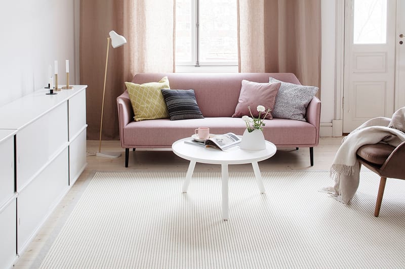 Tunturi Matta 160x230 cm Vit - Vm Carpet - Textil & mattor - Mattor - Modern matta - Ullmatta