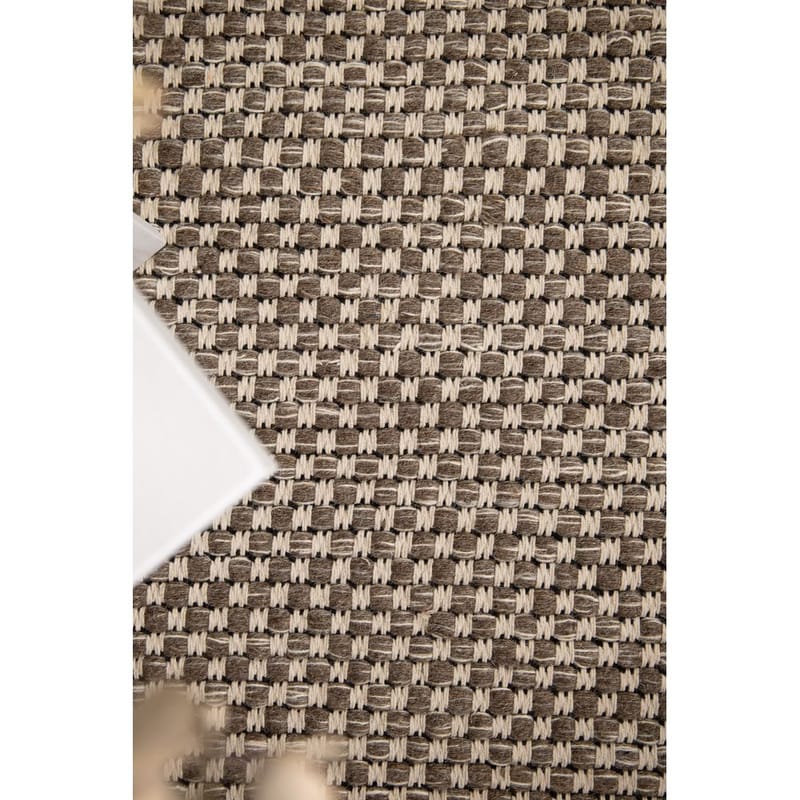 Ullmatta Vasa - 140x200 cm, Greige - Textil & mattor - Mattor - Modern matta - Ullmatta