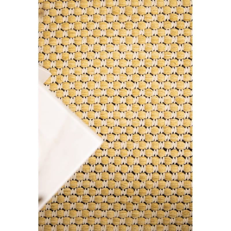 Ullmatta Vasa - 140x200 cm, Gul - Textil & mattor - Mattor - Modern matta - Ullmatta