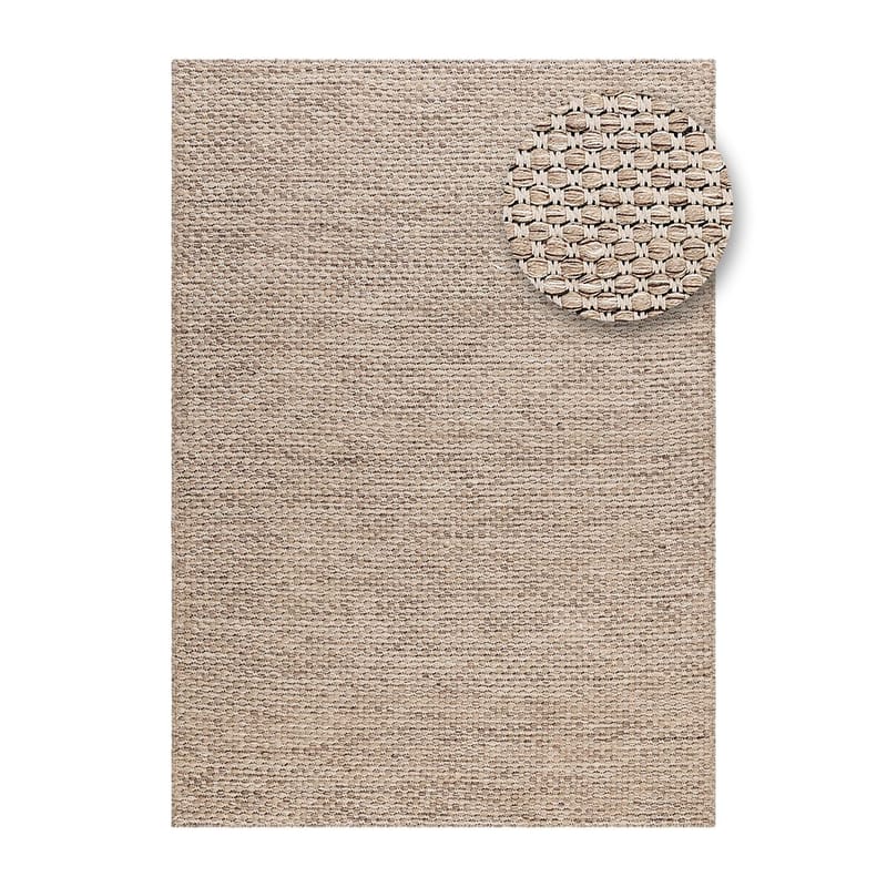 Ullmatta Vasa - 140x200 cm, Linen - Textil & mattor - Mattor - Modern matta - Ullmatta