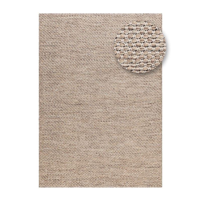 Ullmatta Vasa - 140x200 cm, Linen - Textil & mattor - Mattor - Modern matta - Ullmatta