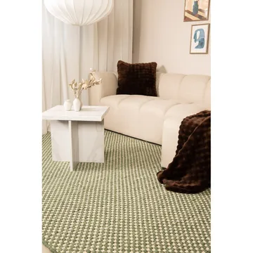 Ullmatta Vasa - 140x200 cm, Smaragdgrön - Textil & mattor - Mattor - Modern matta - Ullmatta