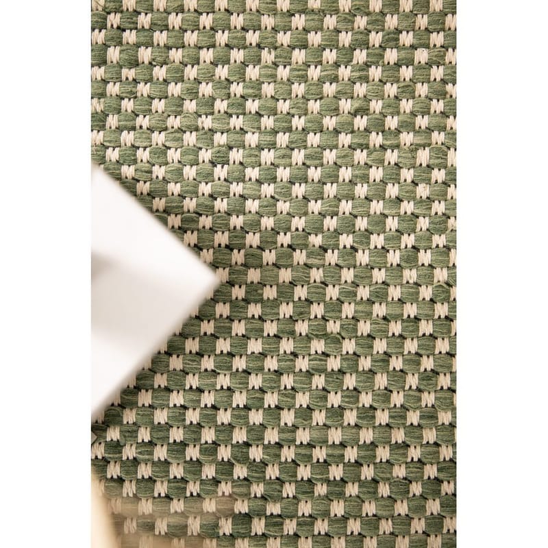 Ullmatta Vasa - 140x200 cm, Smaragdgrön - Textil & mattor - Mattor - Modern matta - Ullmatta