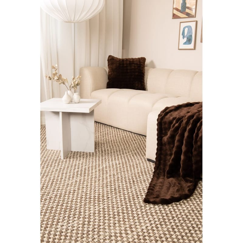 Ullmatta Vasa - 160x230 cm, greige - Textil & mattor - Mattor - Modern matta - Ullmatta