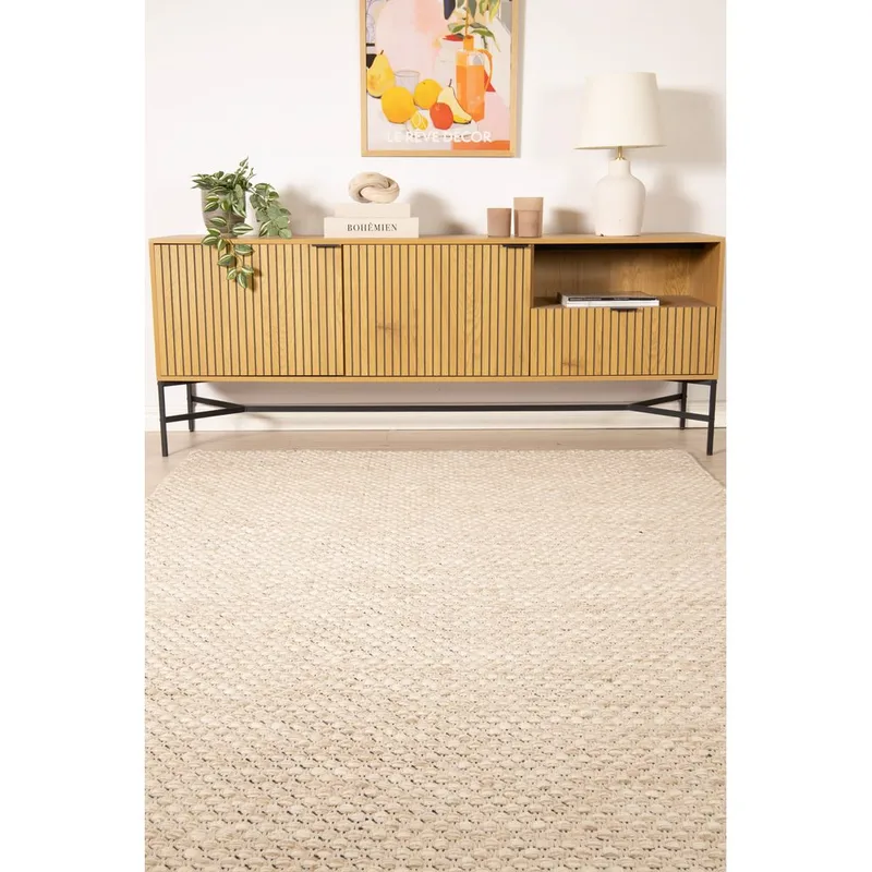 Ullmatta Vasa - 200x300 cm, Nature - Textil & mattor - Mattor - Modern matta - Ullmatta