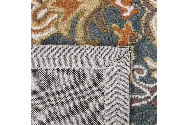Umurlu Ryamatta 80x150 cm Kvadratisk - Grå - Textil & mattor - Mattor - Modern matta - Ullmatta