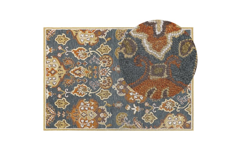 Umurlu Ullmatta 140x200 cm - Beige - Textil & mattor - Mattor - Modern matta - Ullmatta