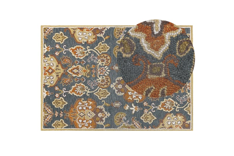 Umurlu Ullmatta 160x230 cm - Orange - Textil & mattor - Mattor - Modern matta - Ullmatta