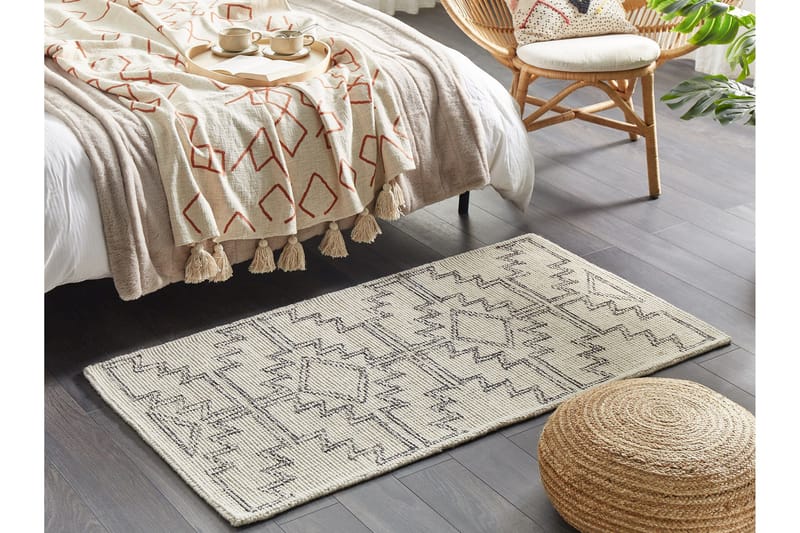 Urla Ryamatta 80x150 cm - Beige - Textil & mattor - Mattor - Flatvävda mattor