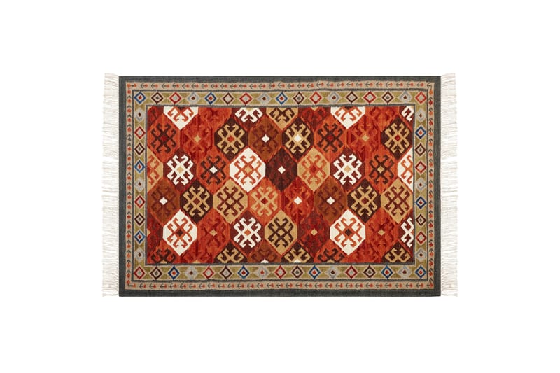 Urtsadzor Ullmatta 140x200 cm - Röd - Textil & mattor - Mattor - Modern matta - Ullmatta