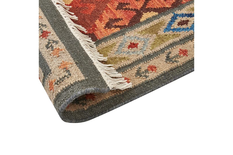Urtsadzor Ullmatta 80x300 cm - Röd - Textil & mattor - Mattor - Modern matta - Ullmatta