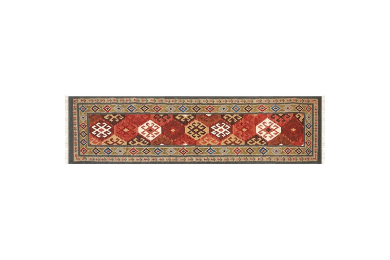 Urtsadzor Ullmatta 80x300 cm - Röd - Textil & mattor - Mattor - Modern matta - Ullmatta