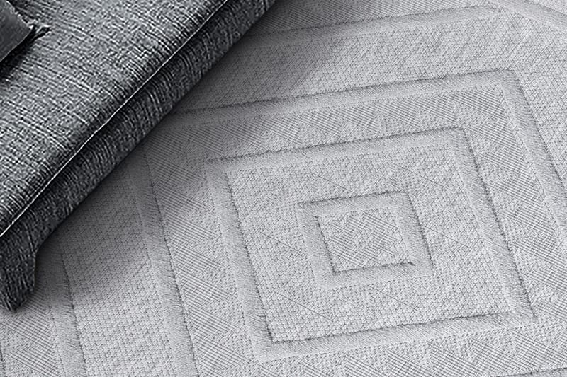 Uvudhulash Wiltonmatta 160x230 cm Rektangulär - Grå - Textil & mattor - Mattor - Modern matta - Friezematta