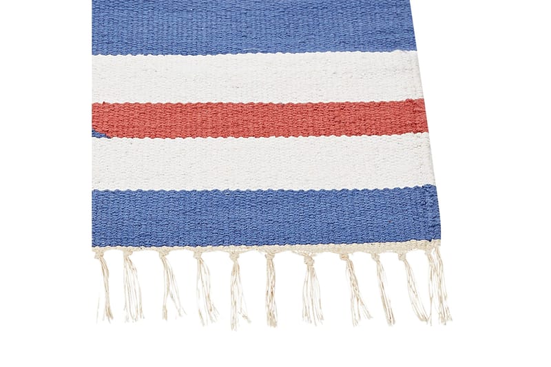 Varser Bomullsmatta 200x300 cm - Blå - Textil & mattor - Mattor - Modern matta - Bomullsmatta