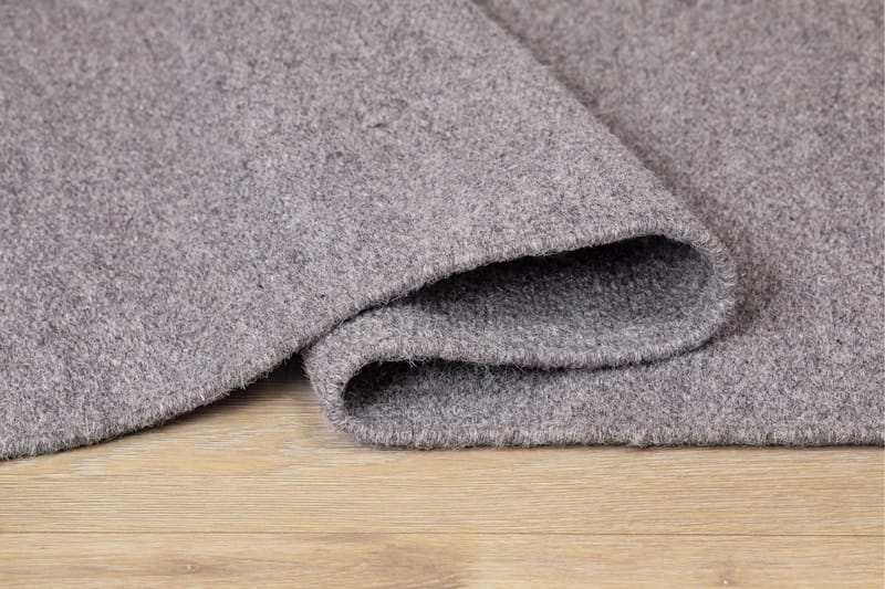 Vaxholm Ullmatta 140x200 cm Rektangulär - Grå - Textil & mattor - Mattor - Modern matta - Ullmatta