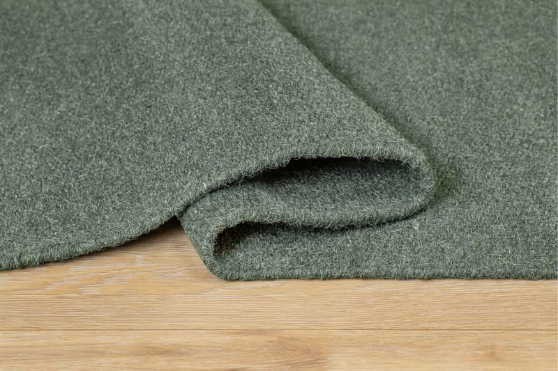 Vaxholm Ullmatta 200x300 cm Rektangulär - Grön - Textil & mattor - Mattor - Modern matta - Ullmatta