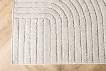 Vince Wiltonmatta 160x230 cm Rektangulär - Vit - Textil & mattor - Mattor - Modern matta - Friezematta