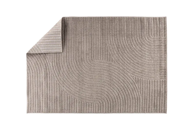 Vince Plastmatta 200x290 cm - Brun - Textil & mattor - Mattor - Modern matta - Viskosmatta & konstsilkesmatta