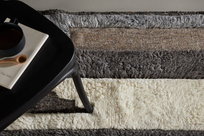 Vincent Ullmatta 160x230 cm Rektangulär - Vit - Textil & mattor - Mattor - Modern matta - Ullmatta