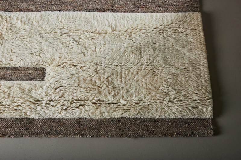 Vincent Ullmatta 200x300 cm Rektangulär - Vit - Textil & mattor - Mattor - Modern matta - Ullmatta