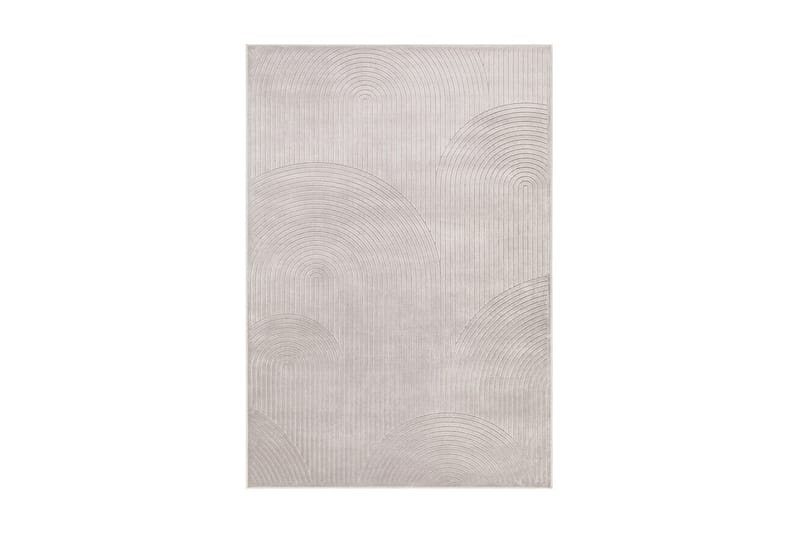 Amore Art Viskosmatta Rektangulär 160x230 cm - Silver - Viskosmatta & konstsilkesmatta