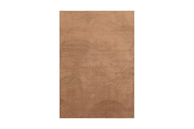 Amore Art Viskosmatta Rektangulär 160x230 cm - Terracotta - Viskosmatta & konstsilkesmatta