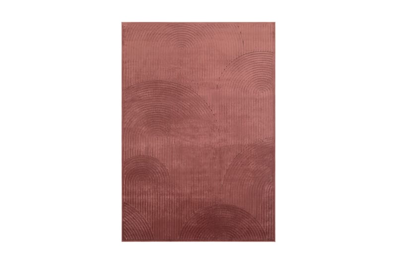 Amore Art Viskosmatta Rektangulär 200x290 cm - Dusty Rose - Viskosmatta & konstsilkesmatta
