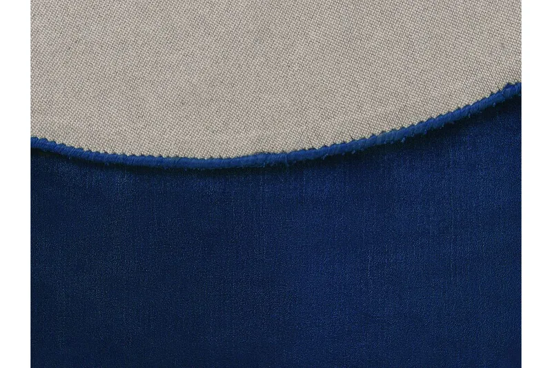 Brinckman Viskosmatta 140 cm Rund - Marinblå - Textil & mattor - Mattor - Modern matta - Viskosmatta & konstsilkesmatta