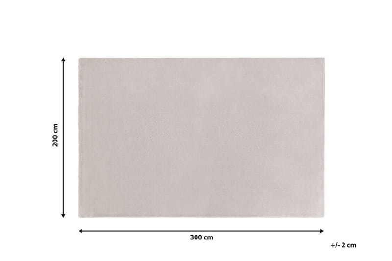 Brinckman Viskosmatta 200x300 cm - Ljusgrå - Textil & mattor - Mattor - Modern matta - Viskosmatta & konstsilkesmatta