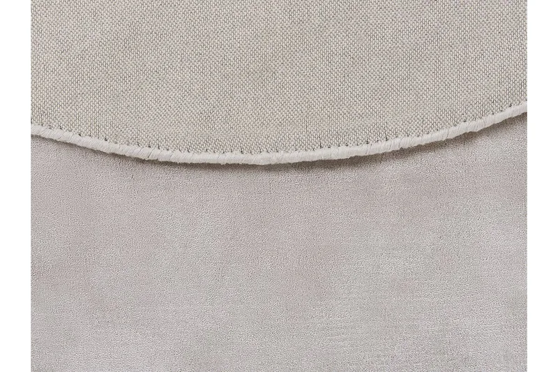 Brinckman Viskosmatta Rund 140 cm - Ljusgrå - Textil & mattor - Mattor - Modern matta - Viskosmatta & konstsilkesmatta