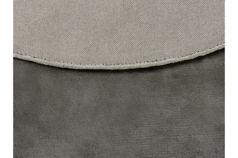 Brinckman Viskosmatta Rund 140 cm - Mörkgrå - Textil & mattor - Mattor - Modern matta - Viskosmatta & konstsilkesmatta