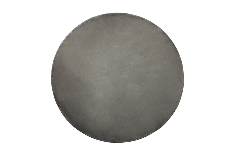 Brinckman Viskosmatta Rund 140 cm - Mörkgrå - Textil & mattor - Mattor - Modern matta - Viskosmatta & konstsilkesmatta
