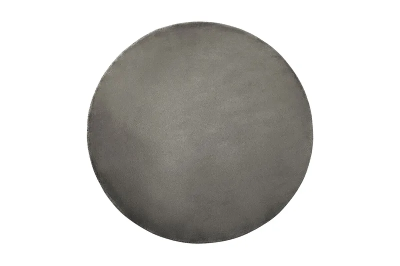 Brinckman Viskosmatta Rund 140 cm, Mörkgrå