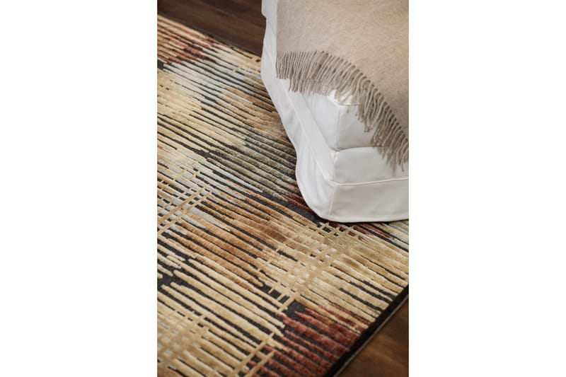 Fanucci Viskosmatta 200x290 cm - Flerfärgad - Textil & mattor - Mattor - Modern matta - Viskosmatta & konstsilkesmatta
