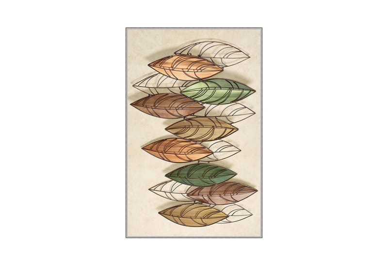 Homefesto Matta 100x200 cm - Multifärgad - Textil & mattor - Mattor - Modern matta - Viskosmatta & konstsilkesmatta