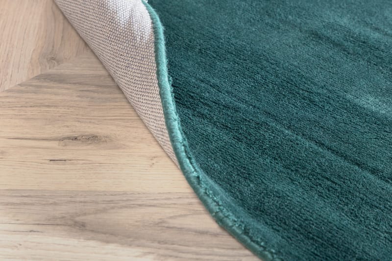 Indra Viskosmatta 170x240 - Grön - Textil & mattor - Mattor - Modern matta - Viskosmatta & konstsilkesmatta