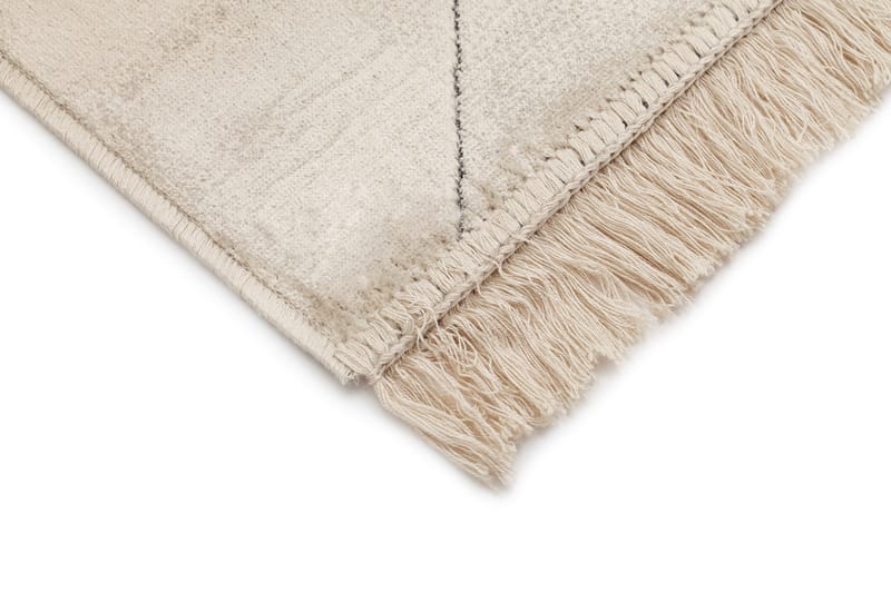 Loreraz Deluxe Matta 160x230 cm - Sand - Textil & mattor - Mattor - Modern matta - Viskosmatta & konstsilkesmatta