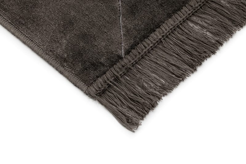 Loreraz Deluxe Matta 200x290 cm - Antracit - Textil & mattor - Mattor - Modern matta - Viskosmatta & konstsilkesmatta