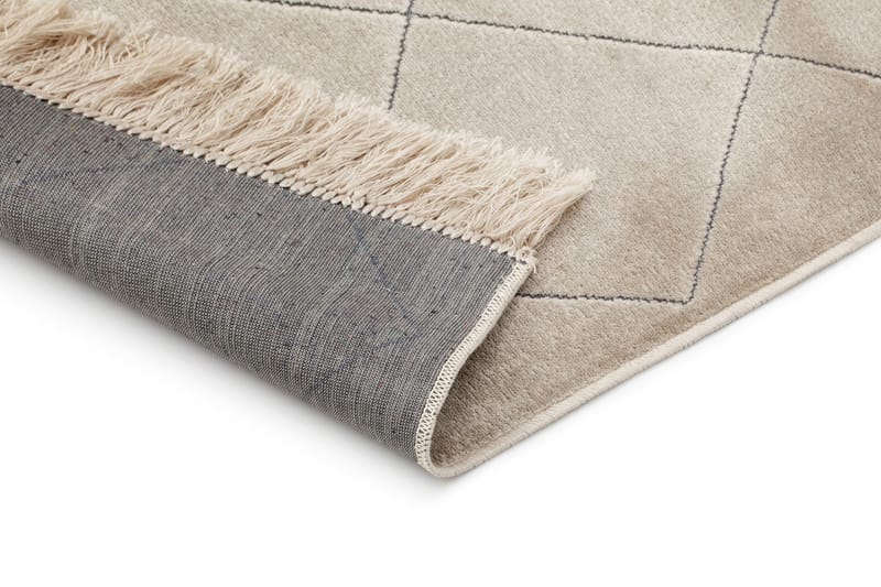 Loreraz Deluxe Matta 200x290 cm - Sand - Textil & mattor - Mattor - Modern matta - Viskosmatta & konstsilkesmatta