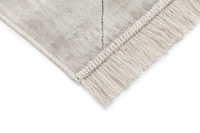 Loreraz Deluxe Matta 240x330 cm - Silver - Textil & mattor - Mattor - Modern matta - Viskosmatta & konstsilkesmatta
