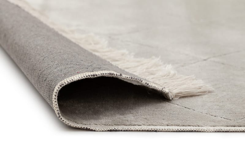 Loreraz Deluxe Matta 240x330 cm - Silver - Textil & mattor - Mattor - Modern matta - Viskosmatta & konstsilkesmatta