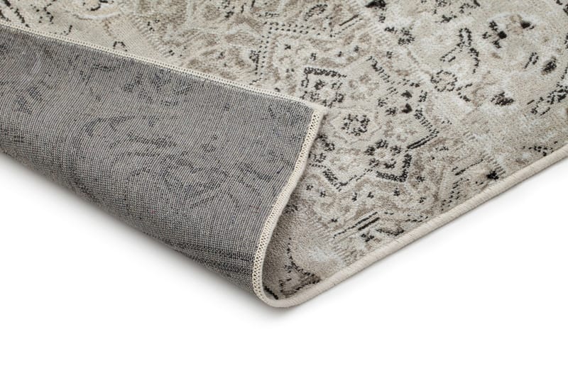 Pikonte Patch Matta 160x230 cm - Silver - Textil & mattor - Mattor - Modern matta - Viskosmatta & konstsilkesmatta