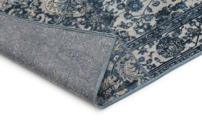 Pikonte Patch Matta 160x230 cm - Blå - Textil & mattor - Mattor - Modern matta - Viskosmatta & konstsilkesmatta