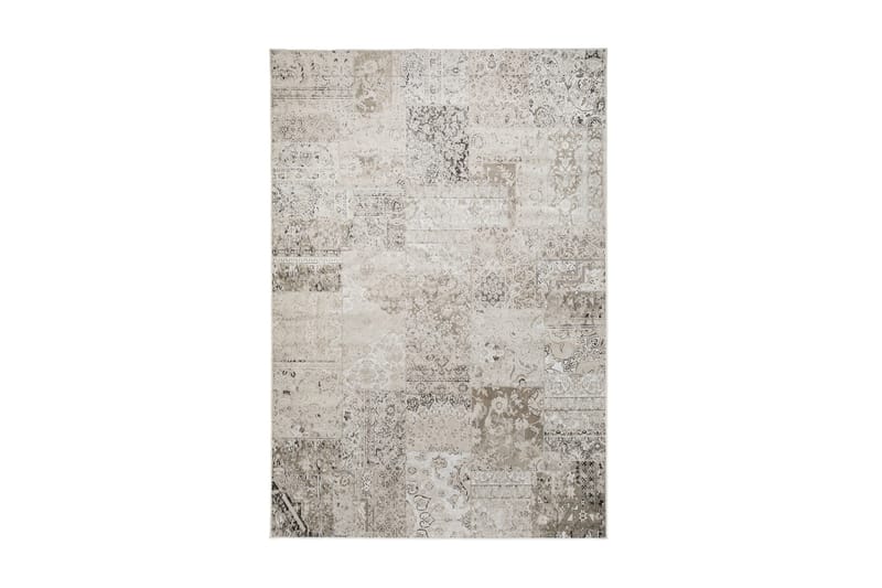 Pikonte Patch Matta 160x230 cm - Silver - Textil & mattor - Mattor - Modern matta - Viskosmatta & konstsilkesmatta